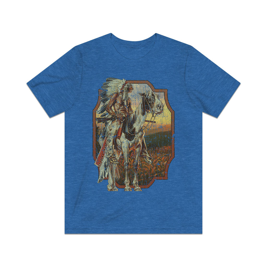 Native Sunset 1973 Vintage Men's T-Shirt