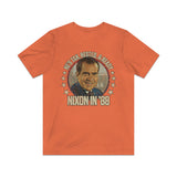 Nixon: He's Tan, Rested, & Ready 1988 Vintage Men’s T-Shirt