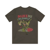 Nuke Me Slowly 1987 Vintage Men's T-Shirt