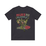 Nuke Me Slowly 1987 Vintage Men's T-Shirt