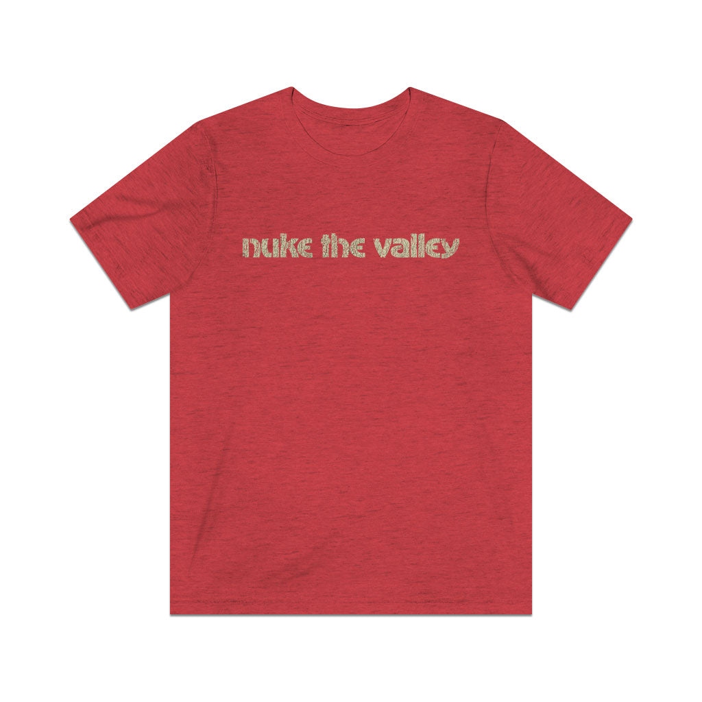 Nuke The Valley 1984 Vintage Men's T-Shirt