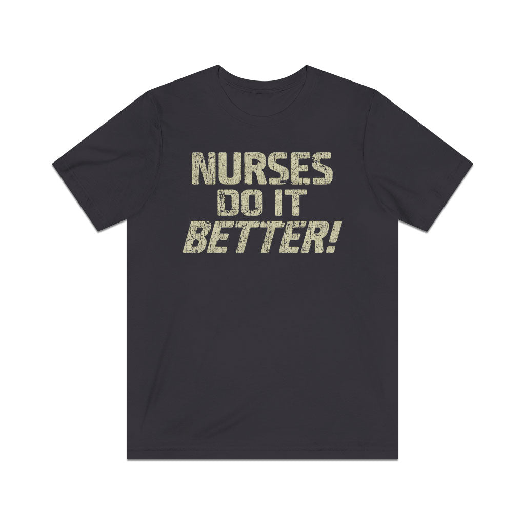 Nurses Do It Better! 1977 Vintage Men's T-Shirt