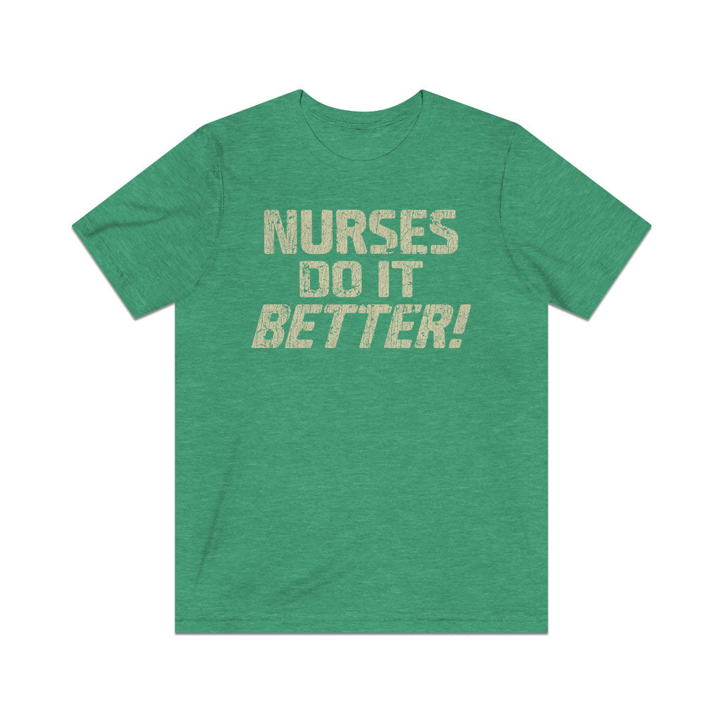 Nurses Do It Better! 1977 Vintage Men's T-Shirt