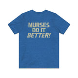 Nurses Do It Better! 1977 Vintage Men's T-Shirt