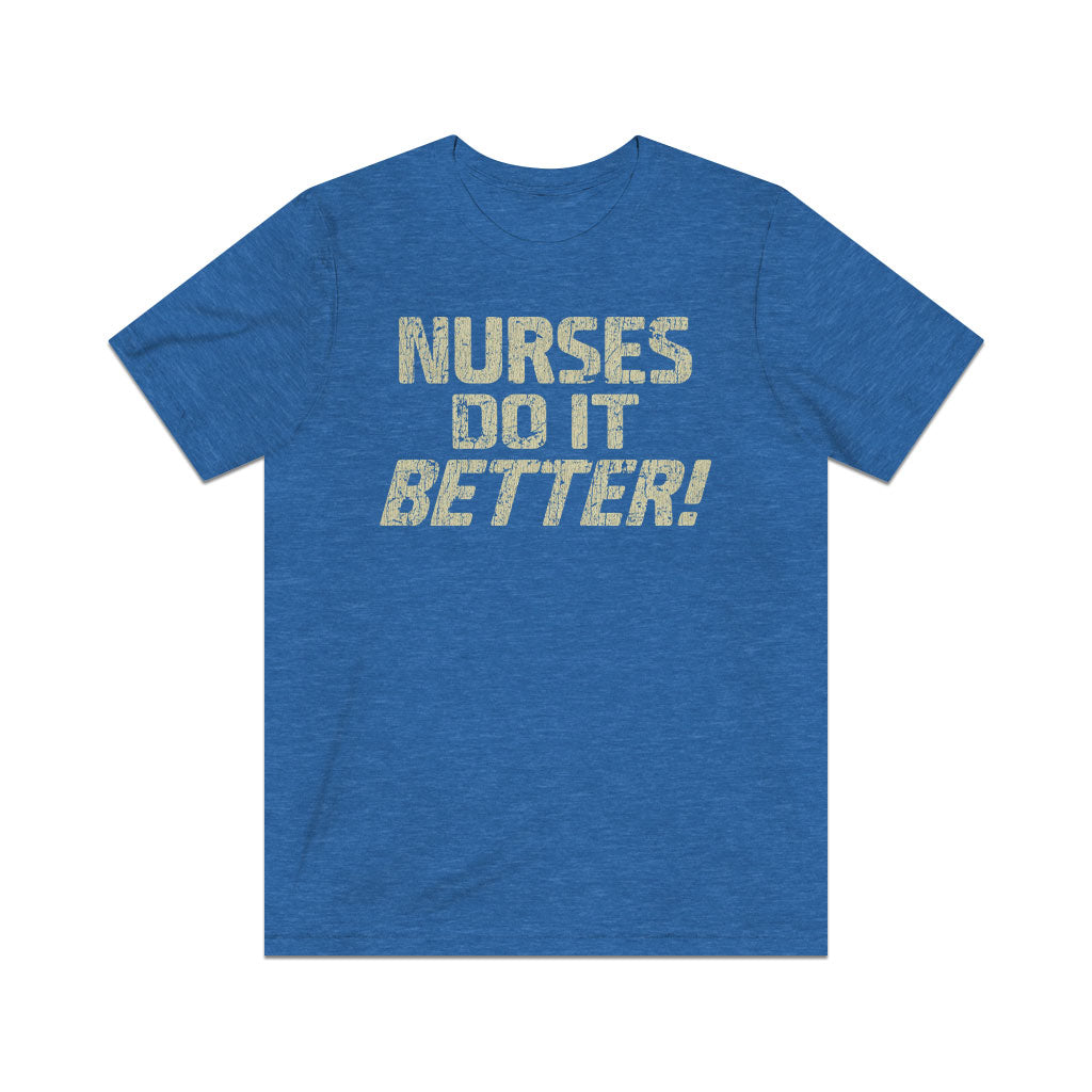 Nurses Do It Better! 1977 Vintage Men's T-Shirt