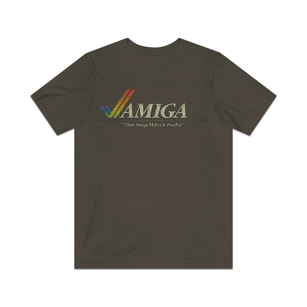 Only Amiga Makes It Possible 1985 Vintage Men's T-Shirt