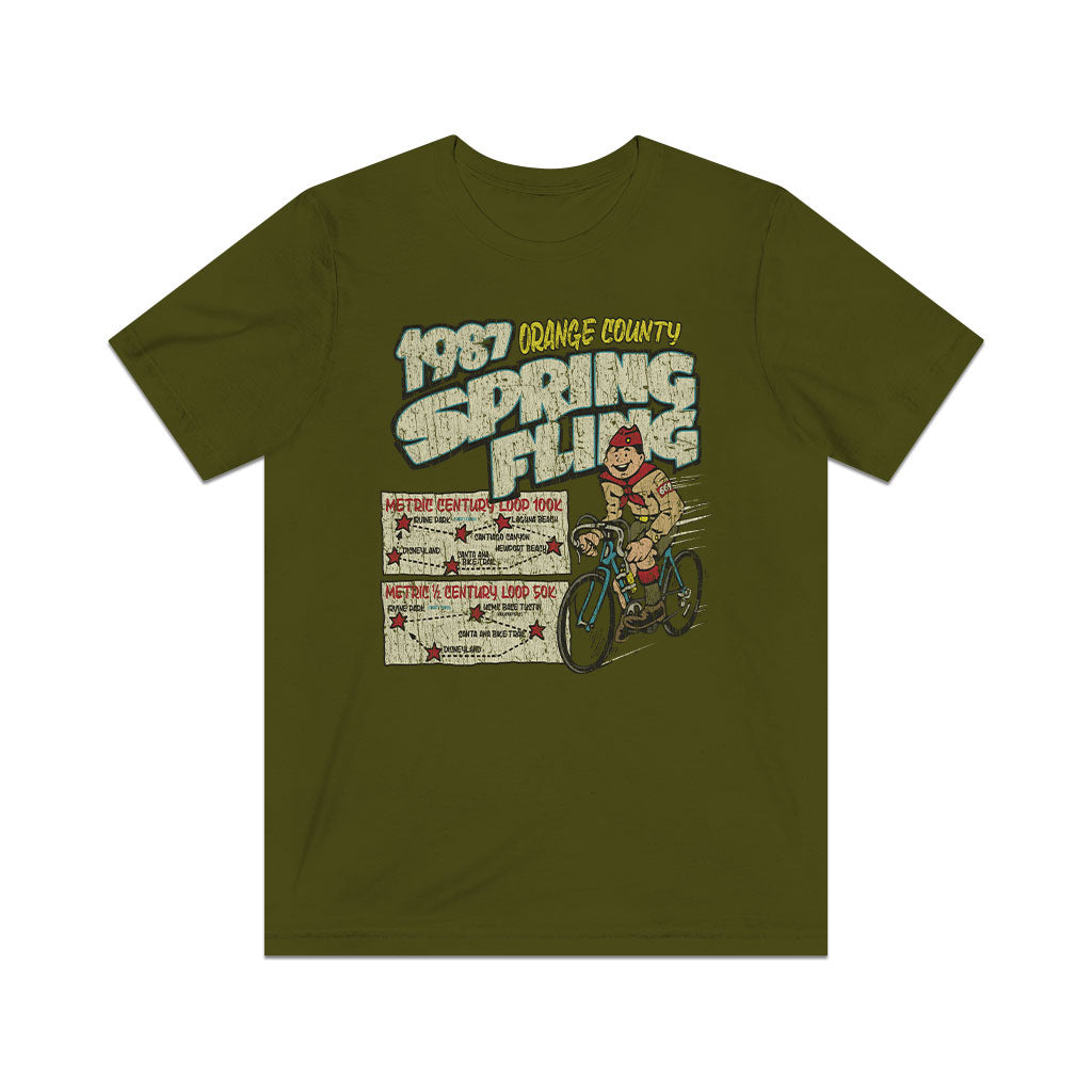 Orange County Spring Fling 1987 Vintage Men's T-Shirt