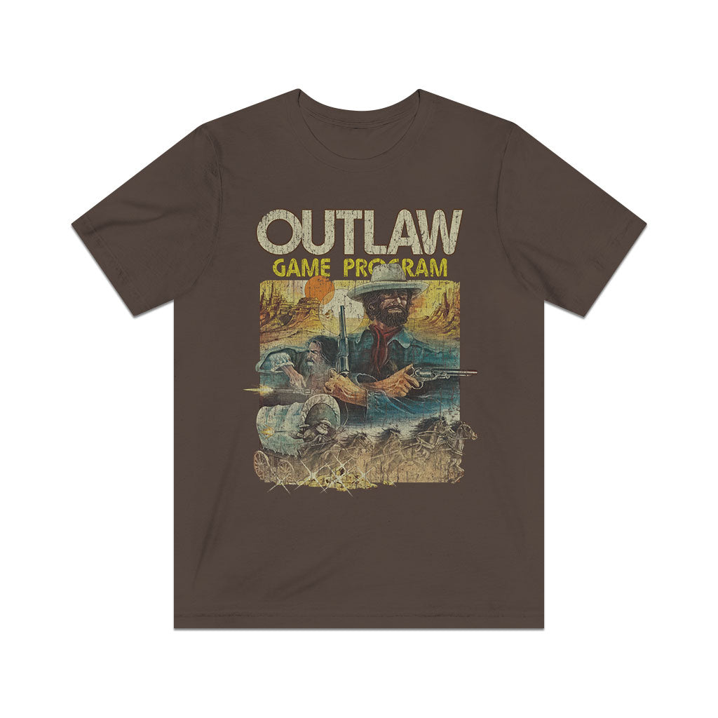 Outlaw Gunslinger 1978 Vintage Men's T-Shirt