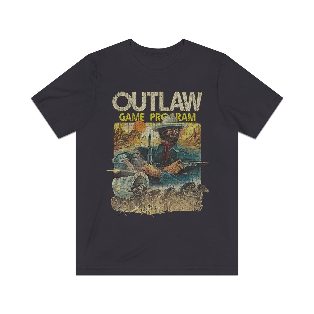 Outlaw Gunslinger 1978 Vintage Men's T-Shirt