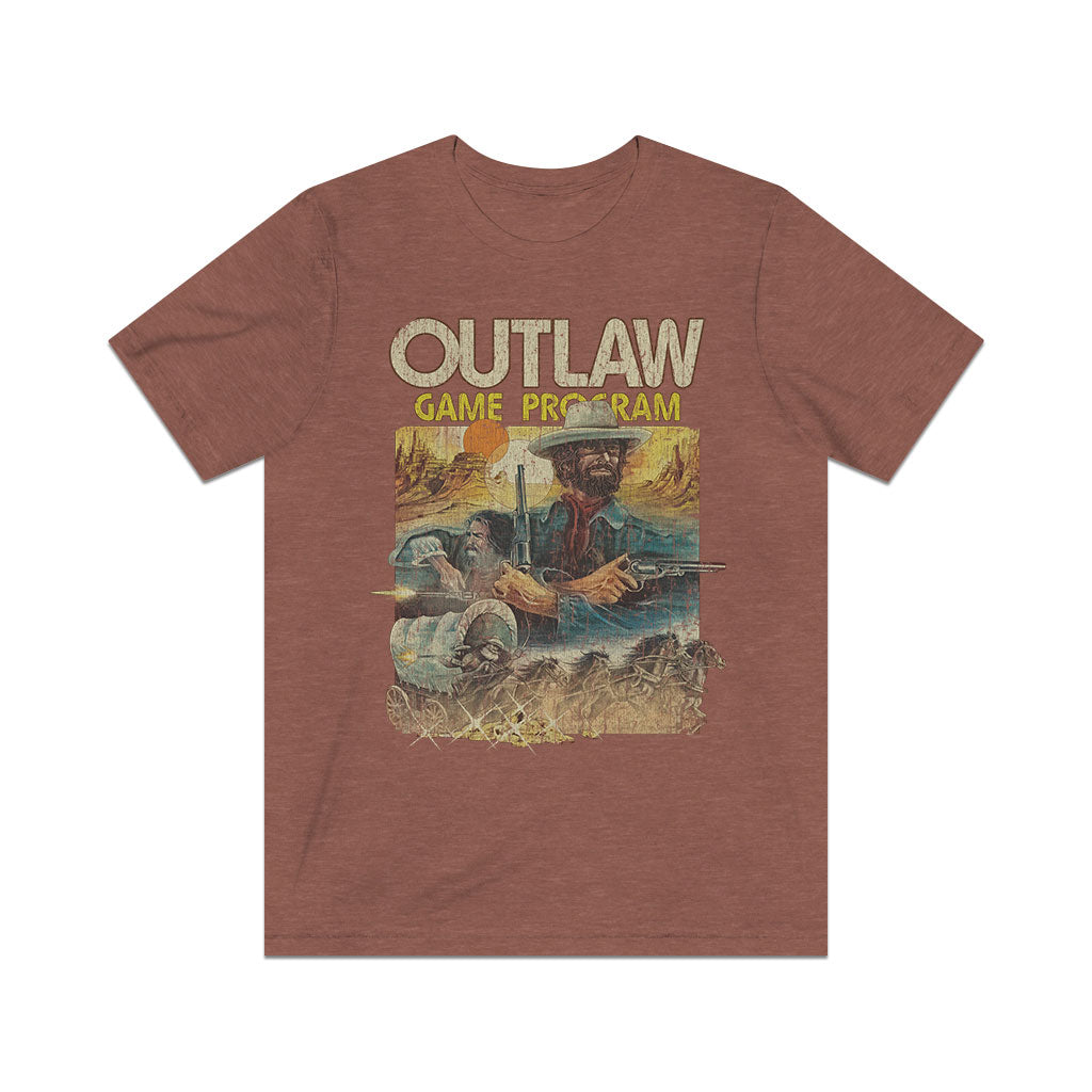 Outlaw Gunslinger 1978 Vintage Men's T-Shirt