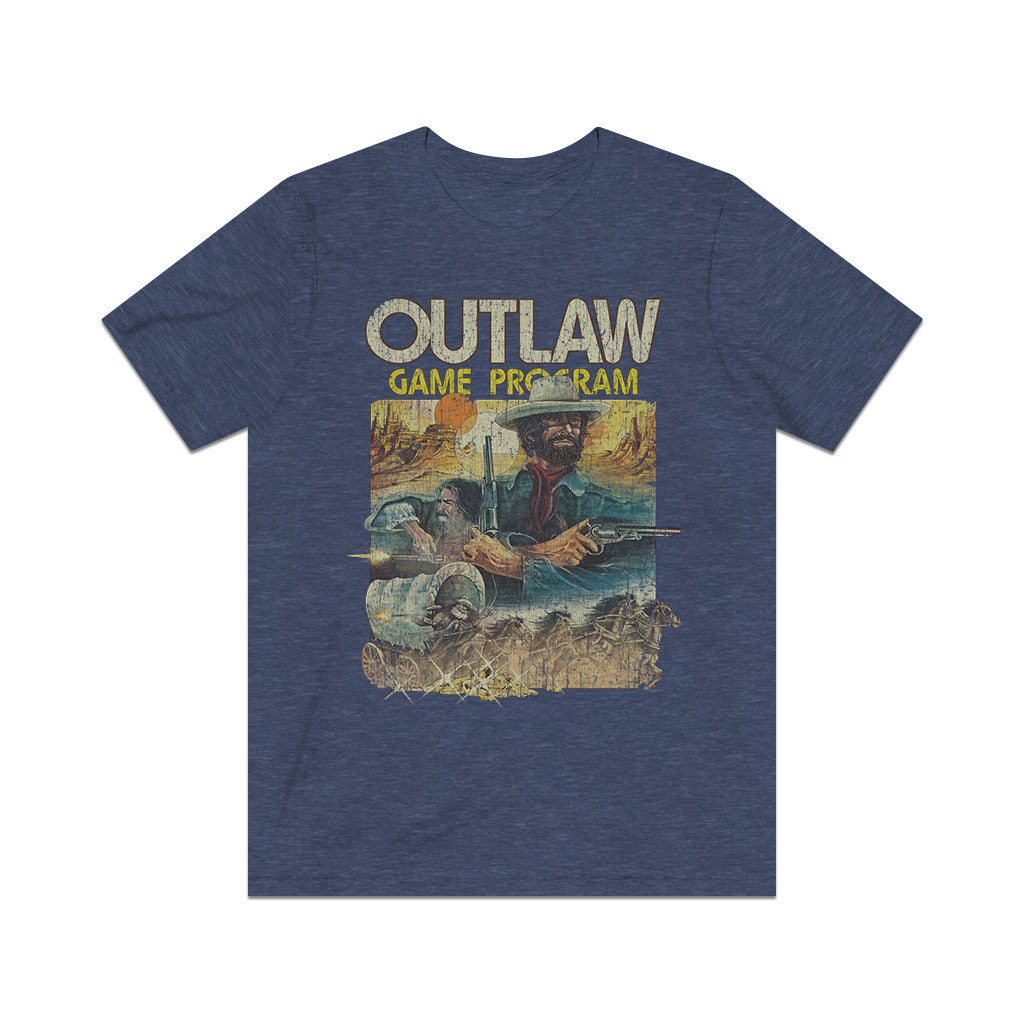 Outlaw Gunslinger 1978 Vintage Men's T-Shirt