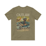 Outlaw Gunslinger 1978 Vintage Men's T-Shirt