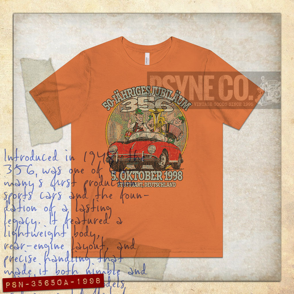 356 50-jähriges Jubiläum 1998 Vintage Men's T-Shirt