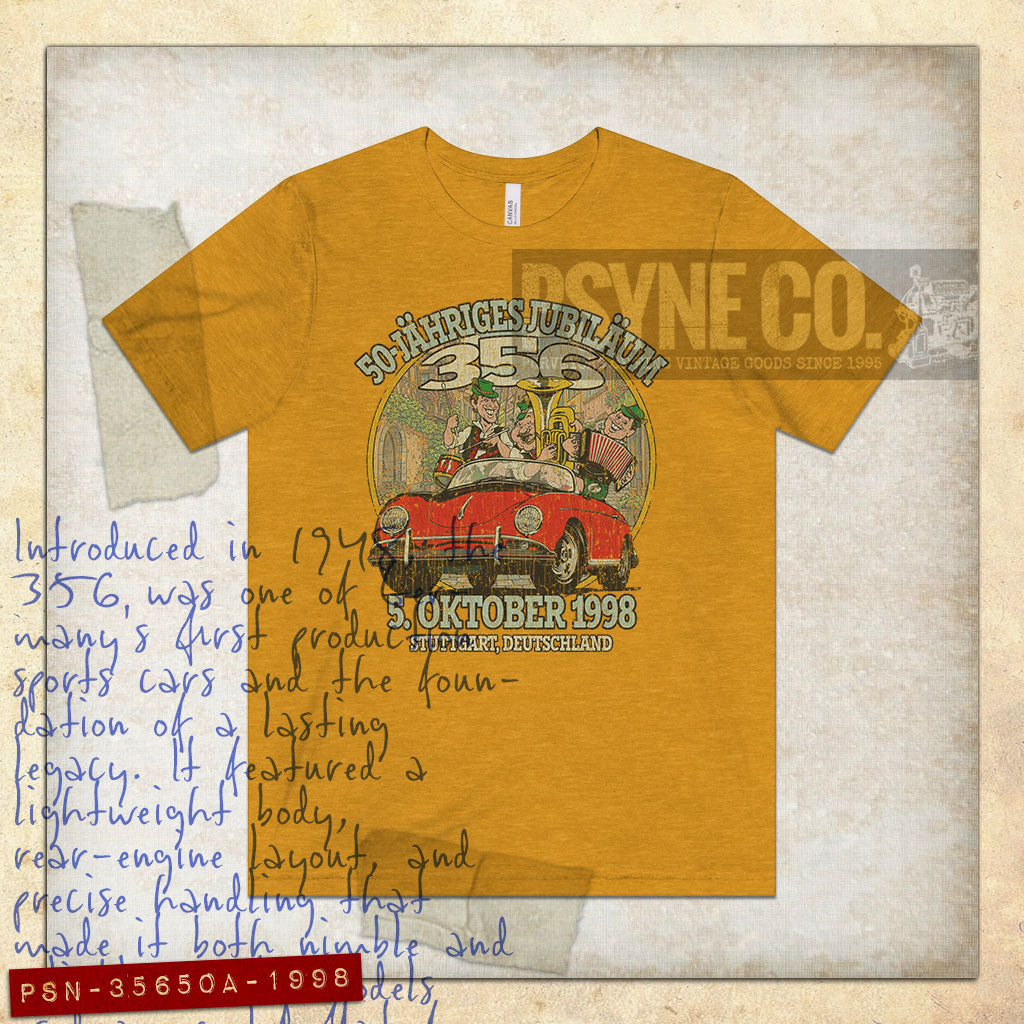 356 50-jähriges Jubiläum 1998 Vintage Men's T-Shirt