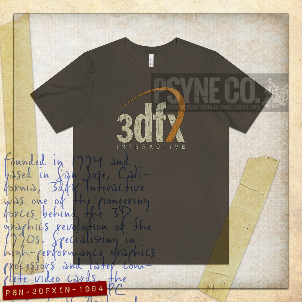 3dfx Interactive 1994 Vintage Men's T-Shirt