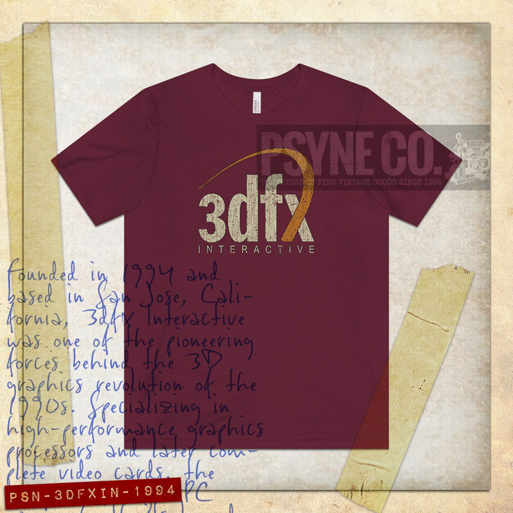 3dfx Interactive 1994 Vintage Men's T-Shirt