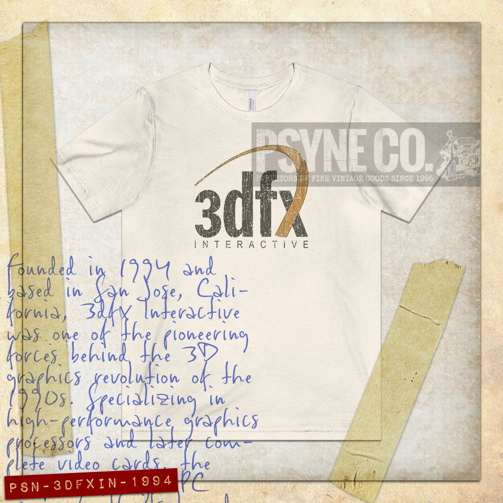 3dfx Interactive 1994 Vintage Men's T-Shirt