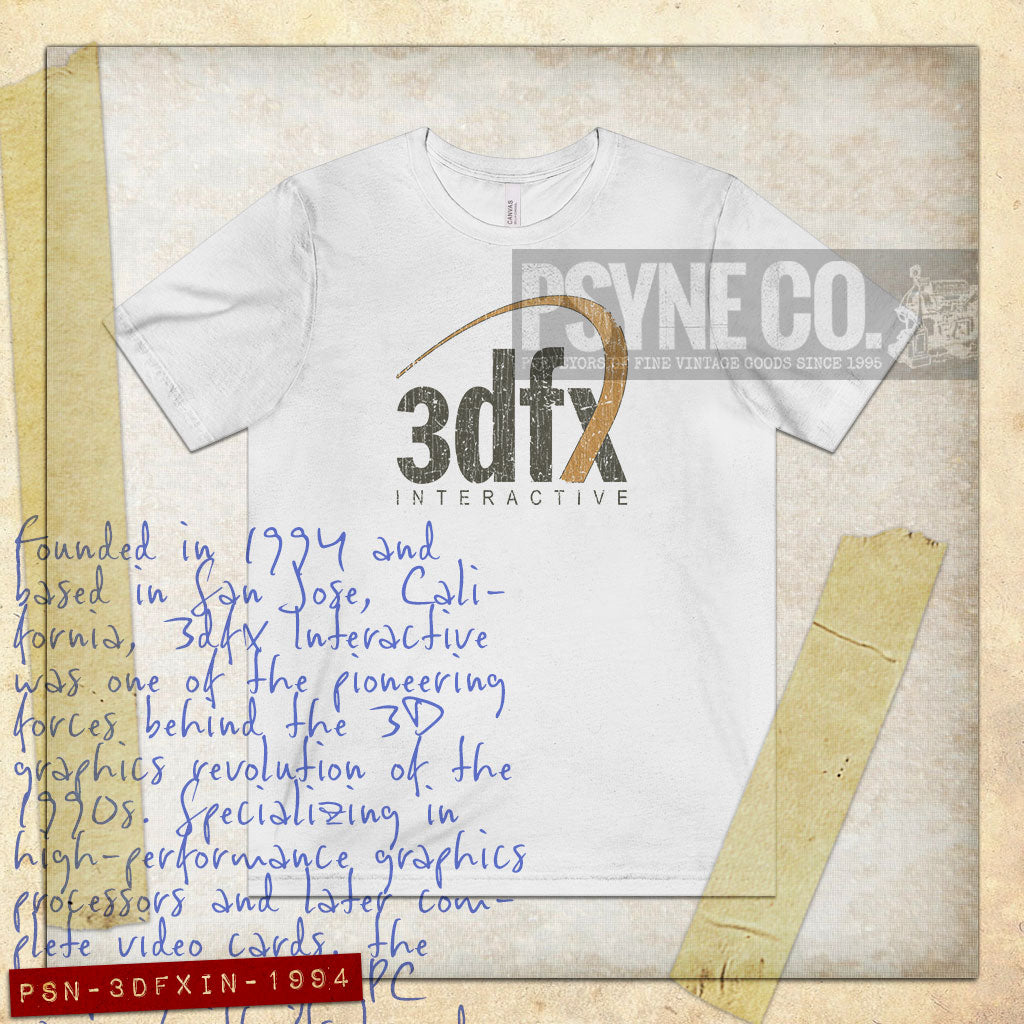 3dfx Interactive 1994 Vintage Men's T-Shirt