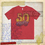 50 & Shifty 1976 Vintage Men’s T-Shirt