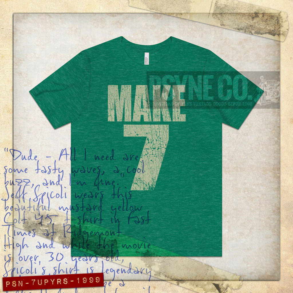7 UP Yours 1999 F/B Vintage Men's T-Shirt
