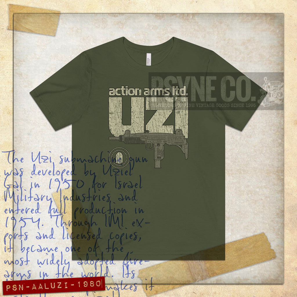 Action Arms Ltd. Uzi 1980 Vintage Men's T-Shirt