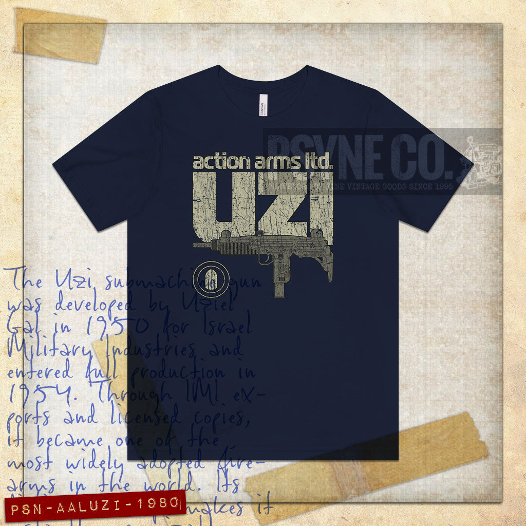 Action Arms Ltd. Uzi 1980 Vintage Men's T-Shirt