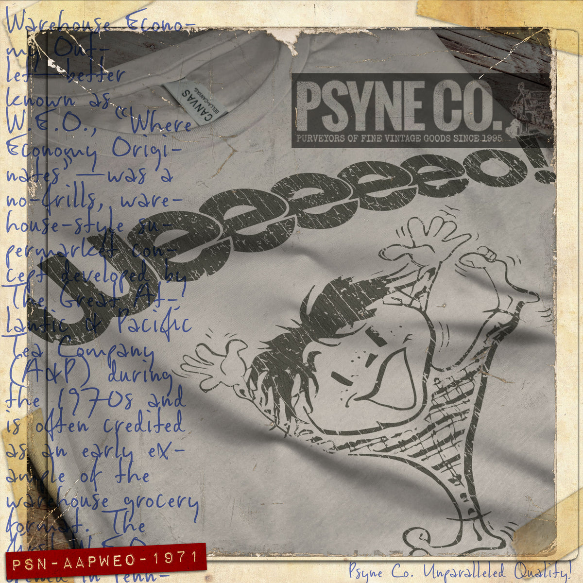 A&P Weeeeeo! 1971 Vintage Men's T-Shirt