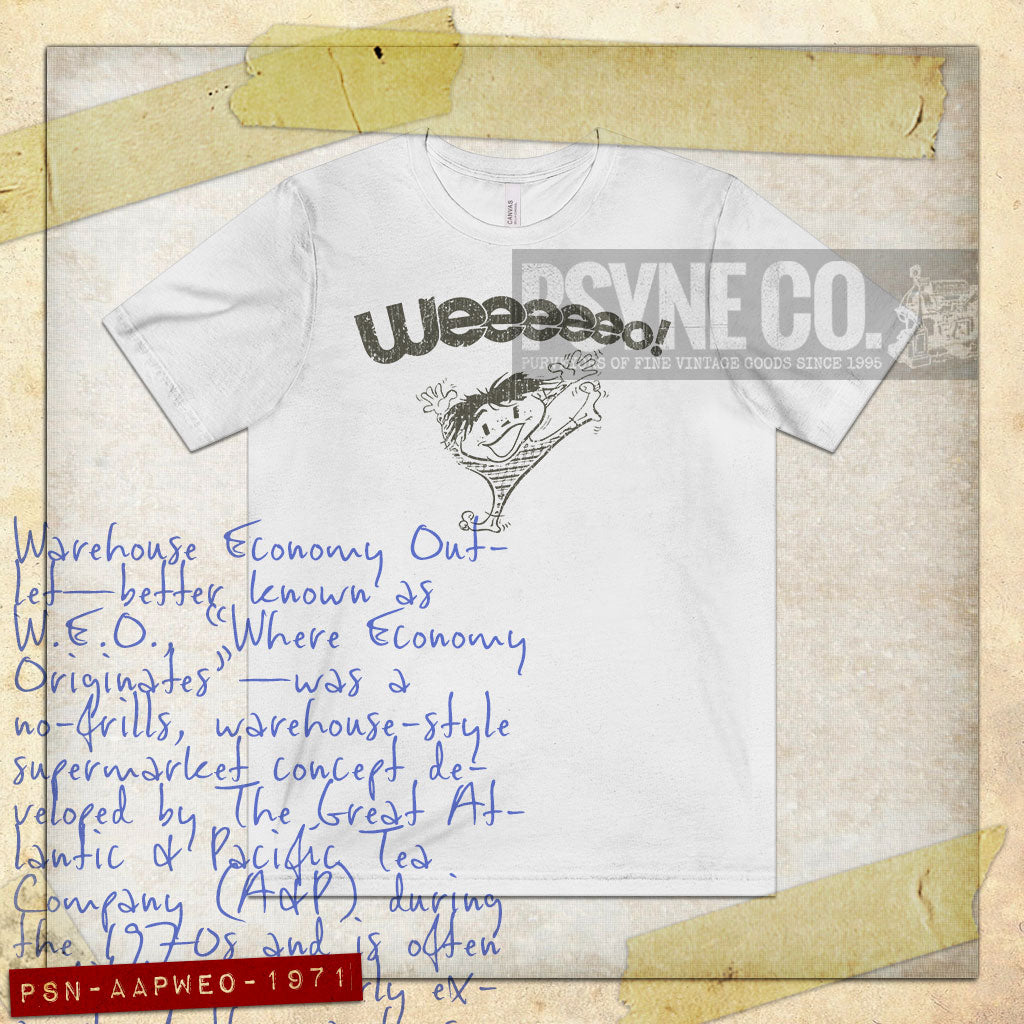 A&P Weeeeeo! 1971 Vintage Men's T-Shirt