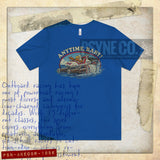 Anytime, Baby! Eagle Outboard Racing 1986 Vintage Men's T-Shirt