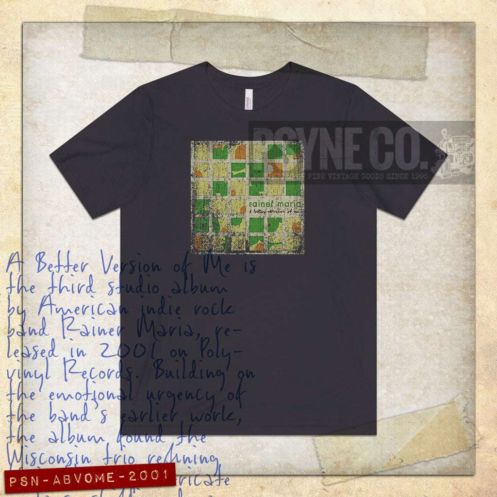 A Better Version of Me 2001 Vintage Men's T-Shirt