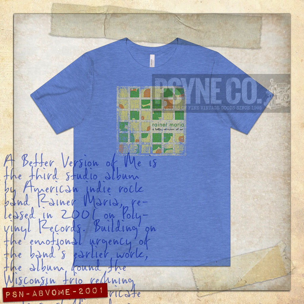A Better Version of Me 2001 Vintage Men's T-Shirt