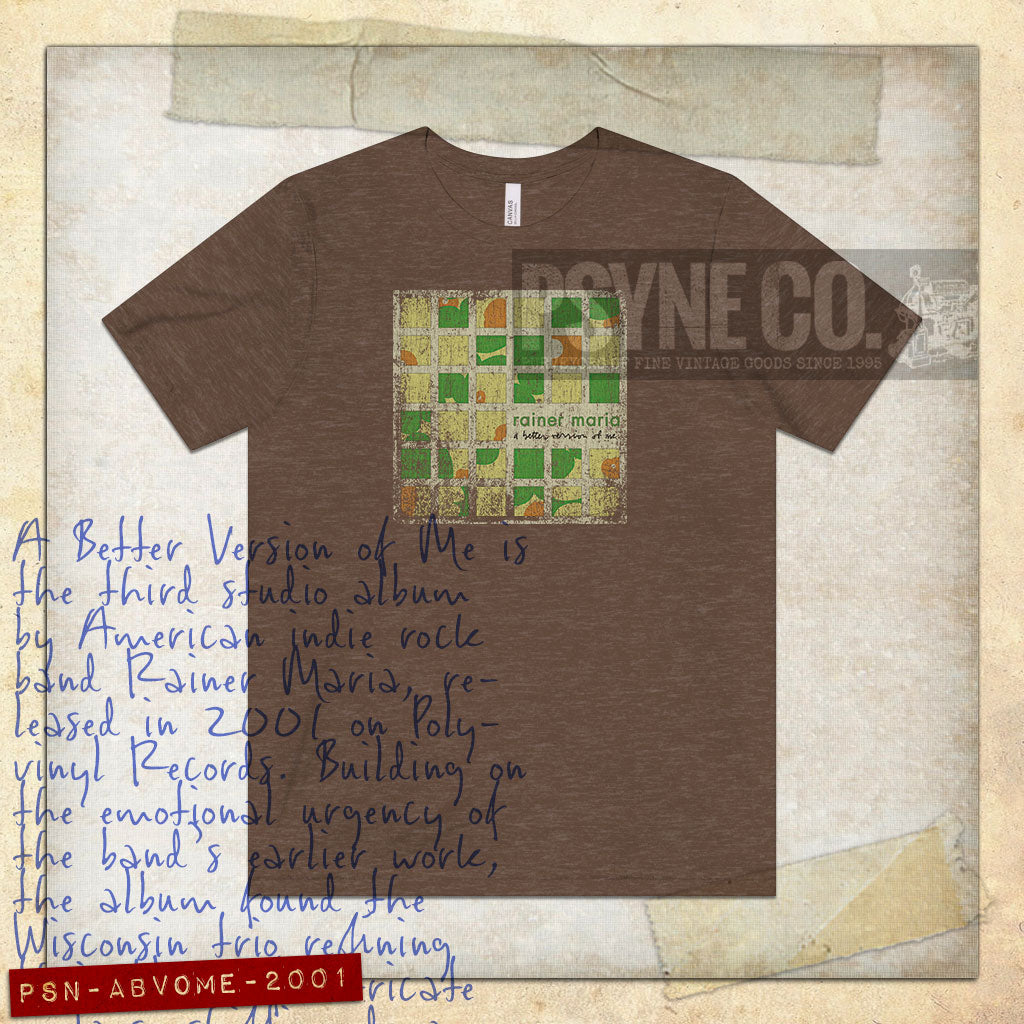 A Better Version of Me 2001 Vintage Men's T-Shirt