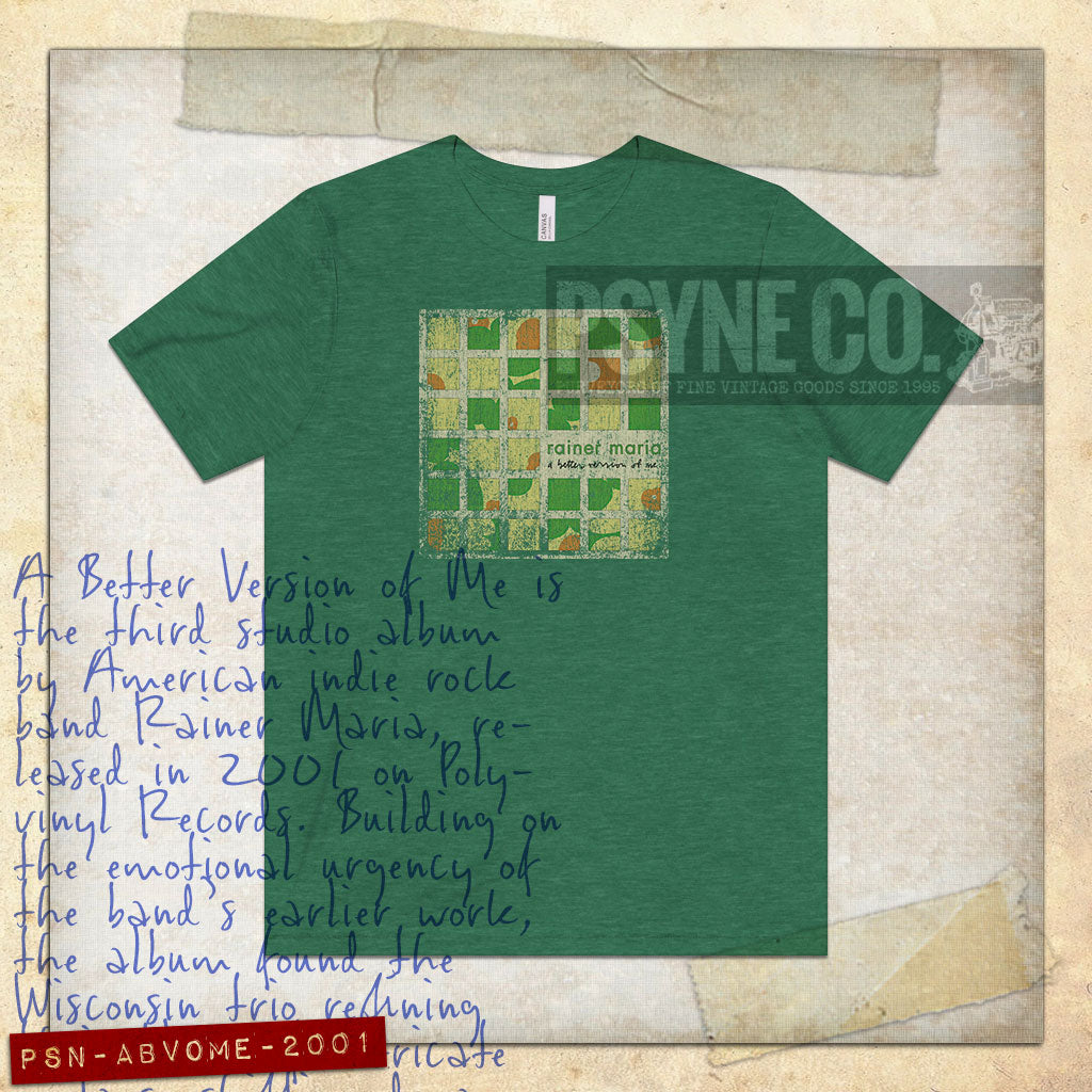 A Better Version of Me 2001 Vintage Men's T-Shirt