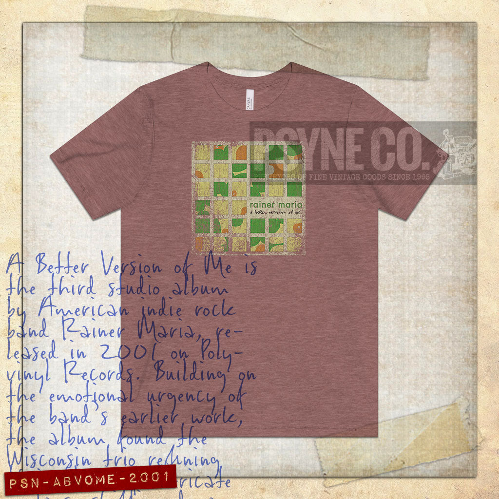 A Better Version of Me 2001 Vintage Men's T-Shirt