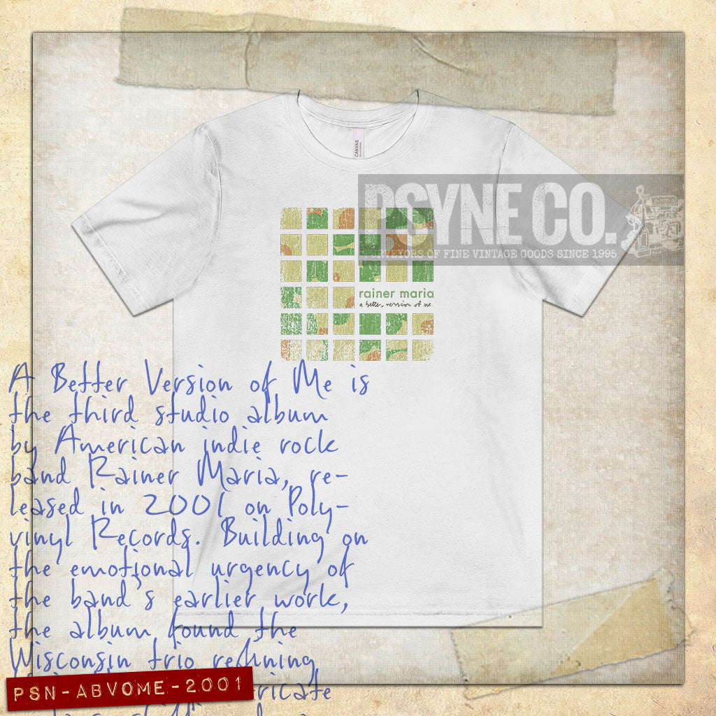 A Better Version of Me 2001 Vintage Men's T-Shirt