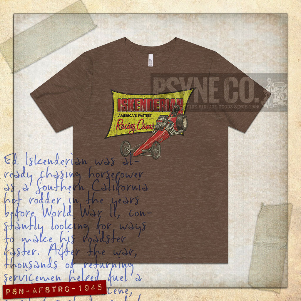 America's Fastest Racing Cams 1945 Vintage Men's T-Shirt