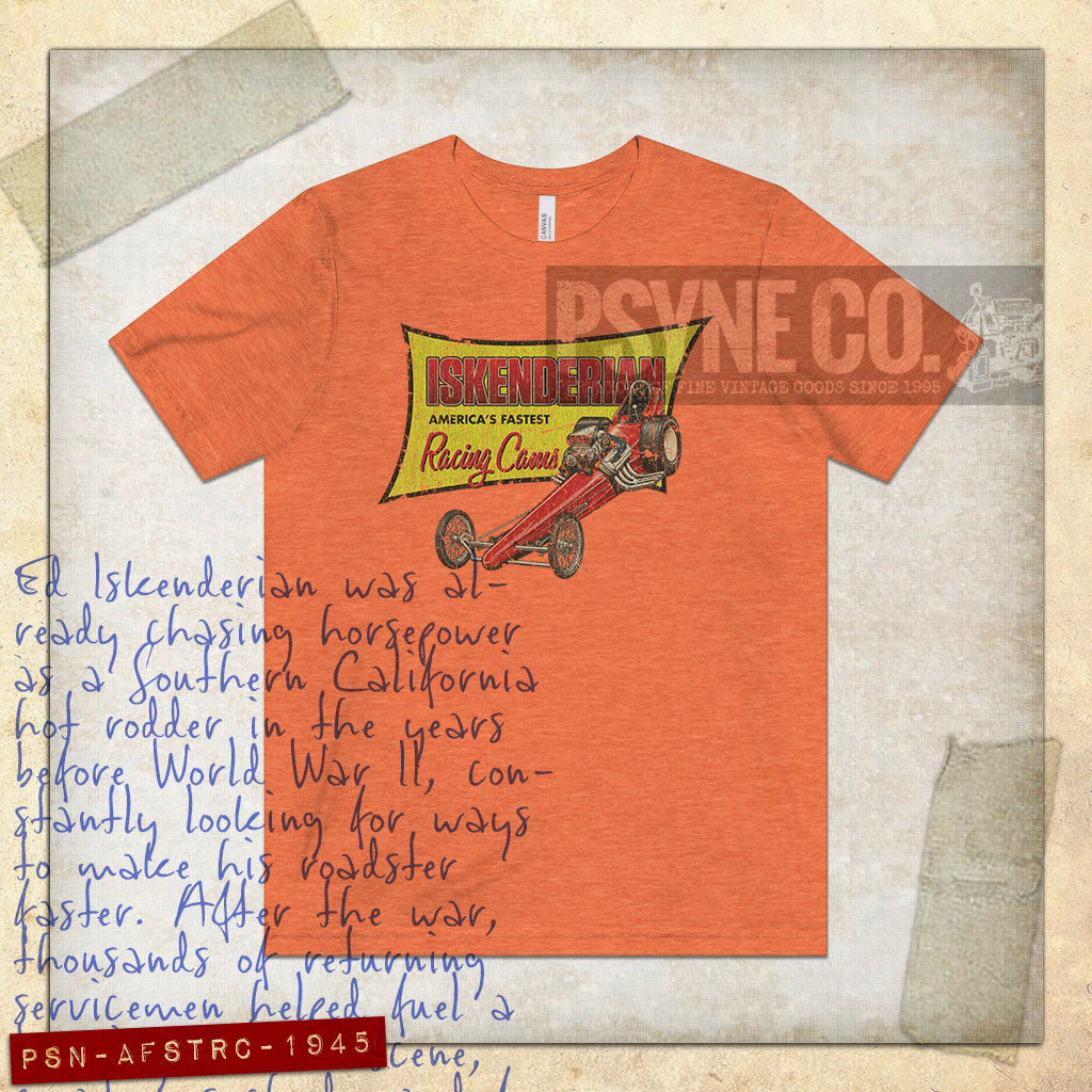 America's Fastest Racing Cams 1945 Vintage Men's T-Shirt