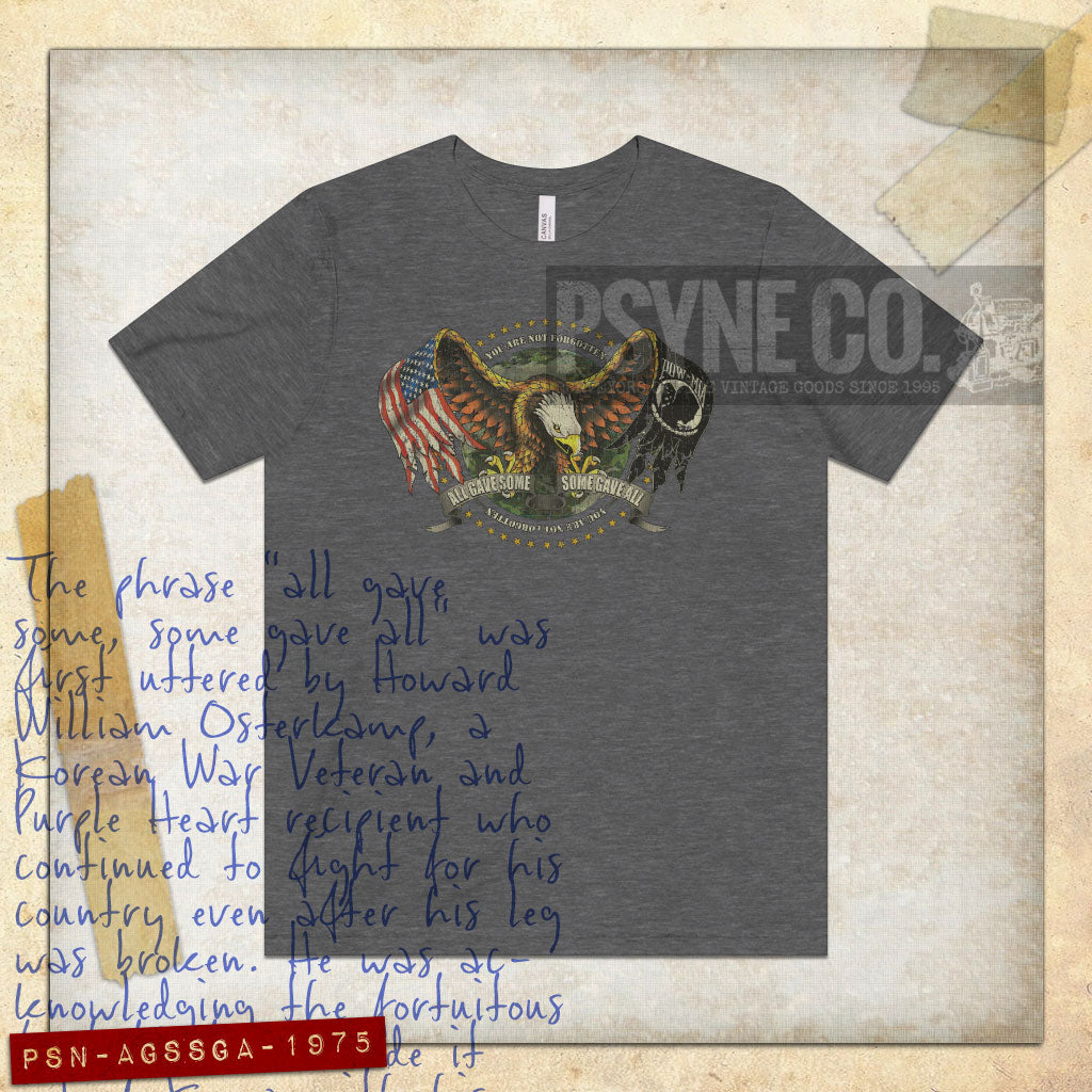 All Gave Some, Some Gave All 1975 Vintage Men's T-Shirt