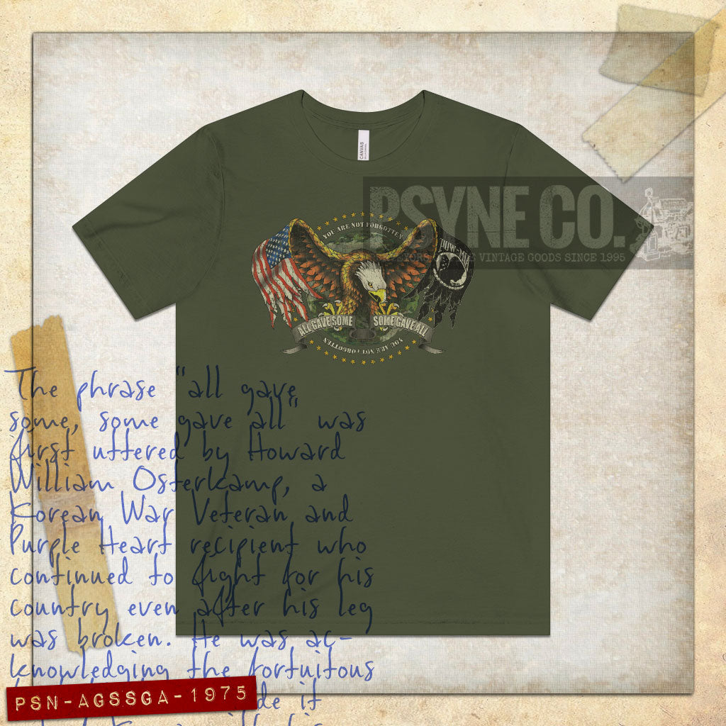 All Gave Some, Some Gave All 1975 Vintage Men's T-Shirt