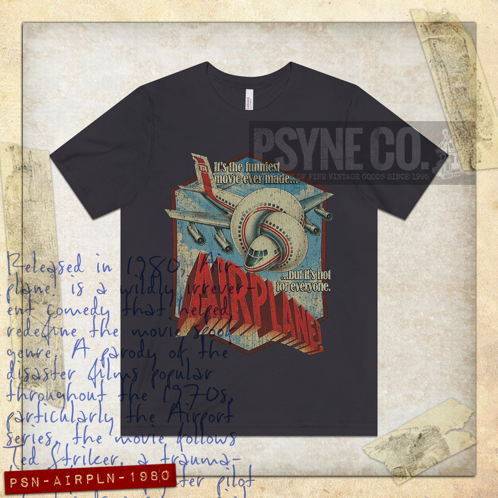 Airplane! 1980 Vintage Men's T-Shirt