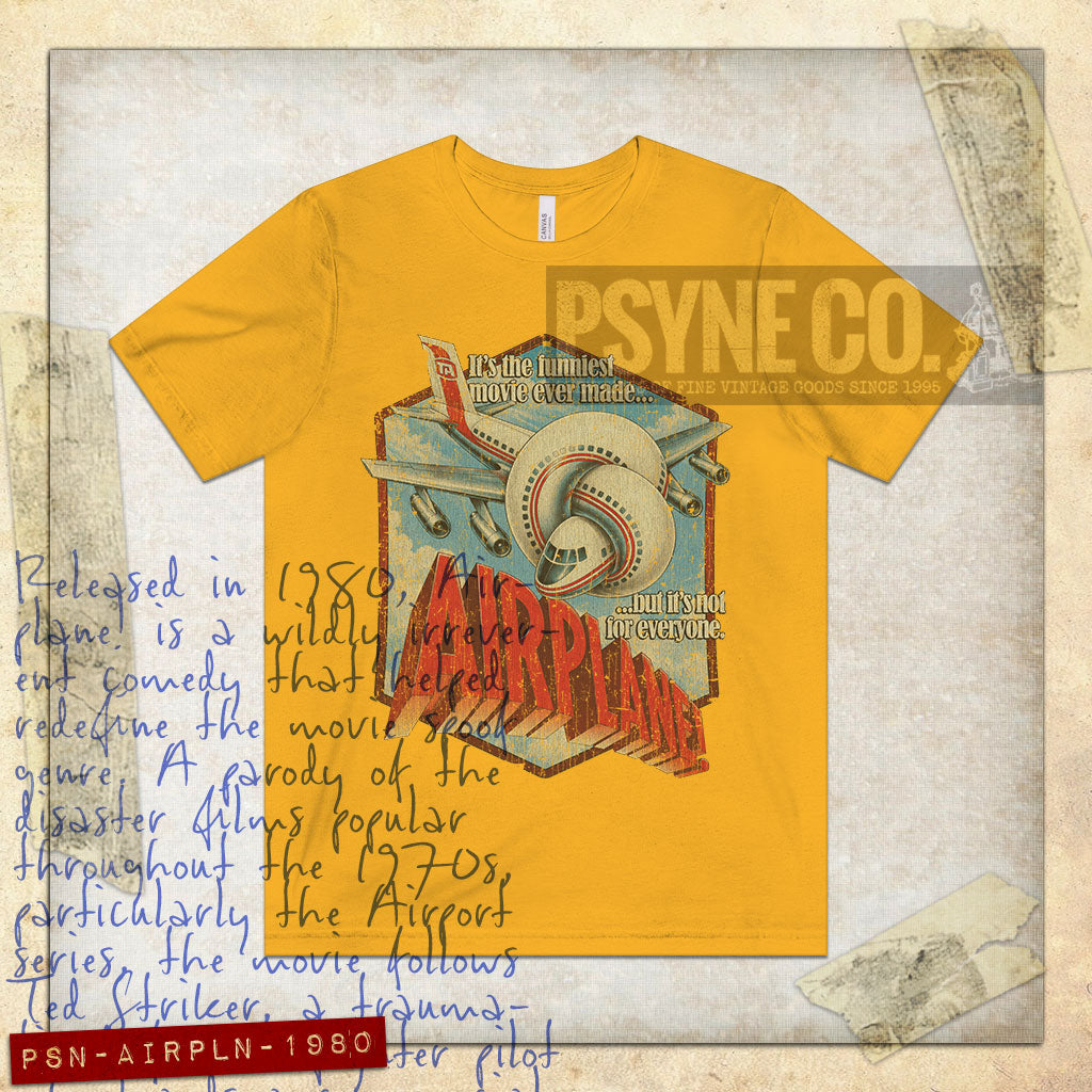 Airplane! 1980 Vintage Men's T-Shirt