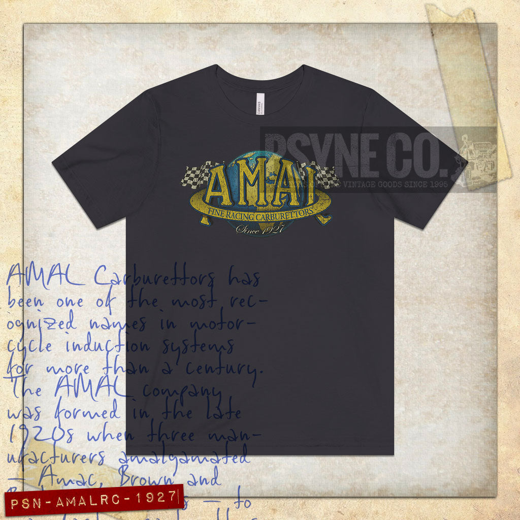 AMAL Racing Carburettors 1927 Vintage Men's T-Shirt