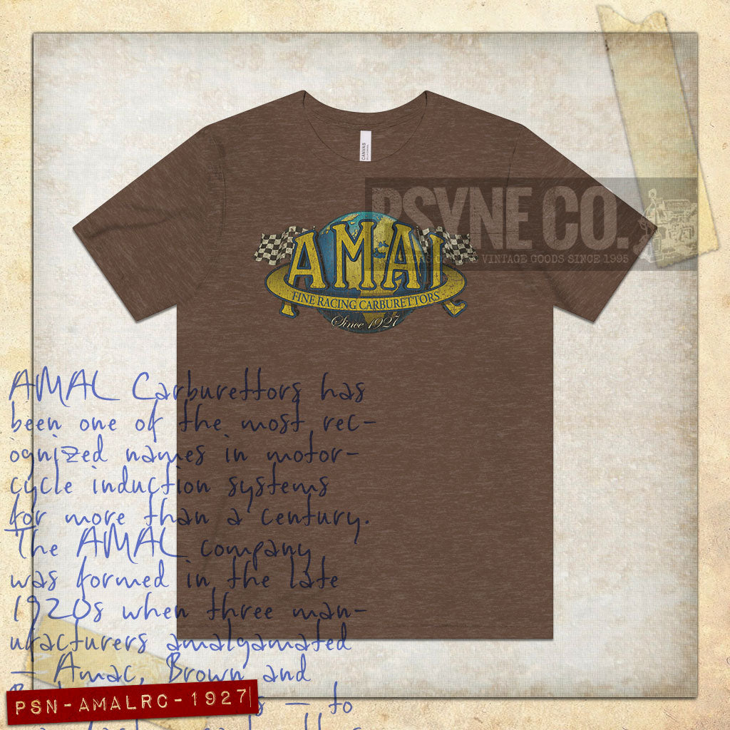 AMAL Racing Carburettors 1927 Vintage Men's T-Shirt