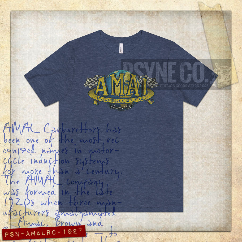 AMAL Racing Carburettors 1927 Vintage Men's T-Shirt