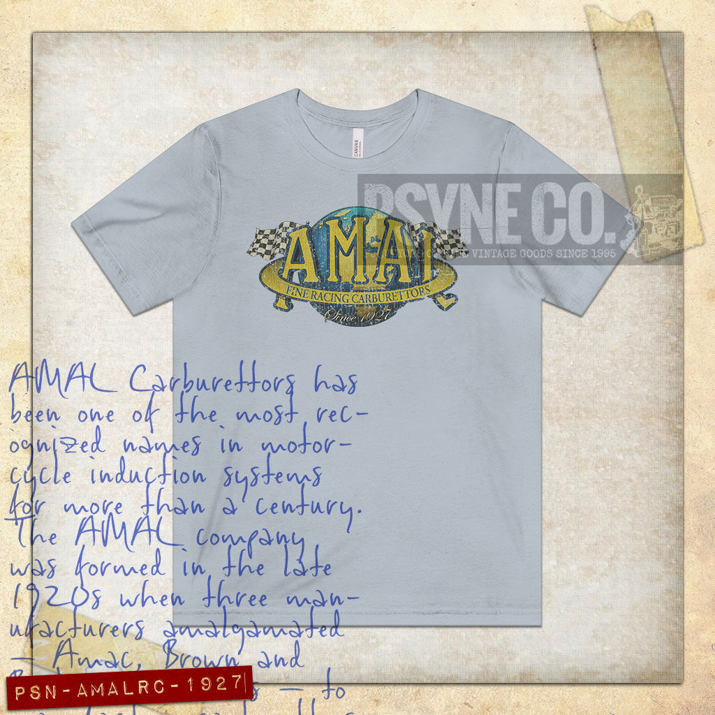 AMAL Racing Carburettors 1927 Vintage Men's T-Shirt
