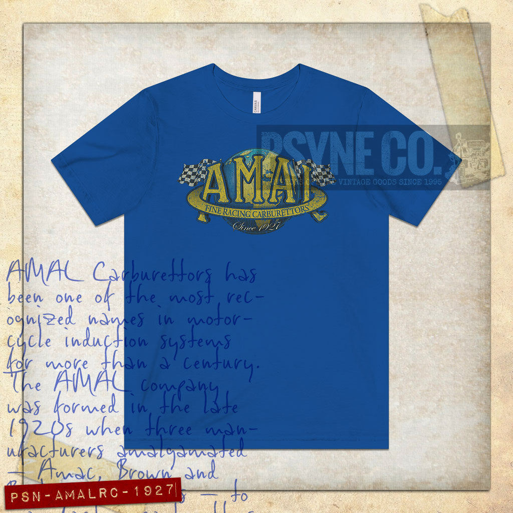 AMAL Racing Carburettors 1927 Vintage Men's T-Shirt
