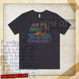 Ask Me About My Granddog 1996 Vintage Men's T-Shirt
