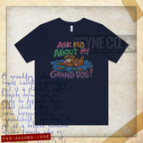 Ask Me About My Granddog 1996 Vintage Men's T-Shirt