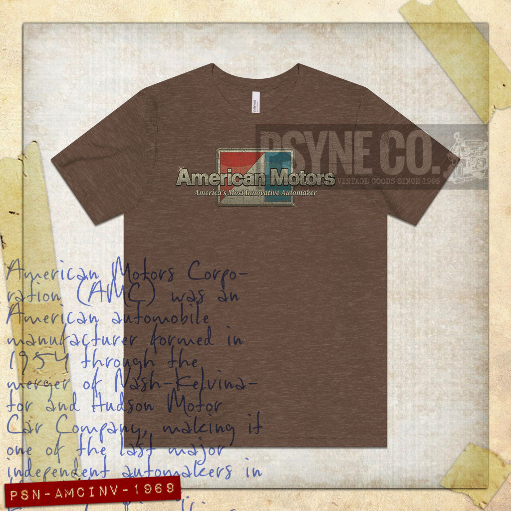 American Motors Innovation 1969 Vintage Men's T-Shirt