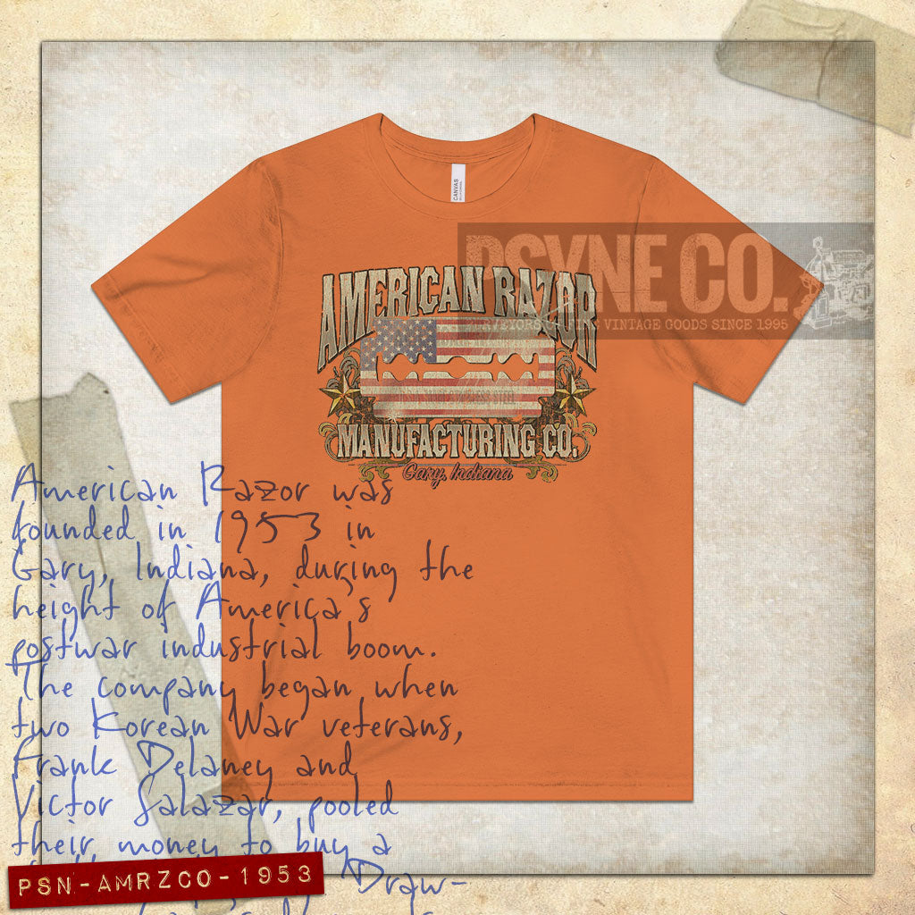 American Razor Mfg. Co. 1953 Vintage Men's T-Shirt